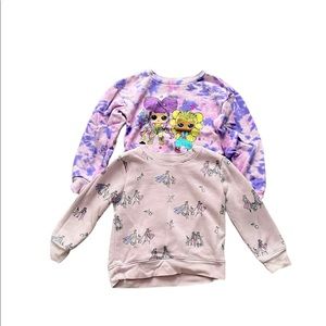 Toddler girls sweatshirts size 4T